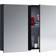 VCM Spiegelschrank VCB 1 80 cm Schwarz