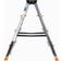 Krause Dopplo double-sided step ladder silver