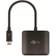 Goobay USB C - 2xDisplayPort Adapter M-F 0.1m