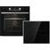 Gorenje Set 4 BCX6737E05BG + ECD634X Sort