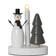 Star Trading Joy Snowman White Decoration 21cm