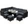 Jardí Rattan Corner Outdoor Lounge Set, 1 Table incl. 1 Sofas