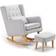 Babymore Lux Nursing Chair with Stool