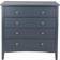 Core Products Como Midnight Blue Chest of Drawer 83x85cm