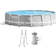 Intex Prism Round Hybrid Metal Frame Pool Set Ø4.6x1.1m