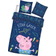 BrandMac Junior Glow in the Dark George Pig Bed Set 100x140cm