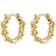 Pilgrim Small Bubbles Hoop Earrings - Gold