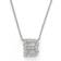 Roberto Coin Tiny Treasures Initial Love Letter A-Z Pendant Necklace - White Gold/Diamonds