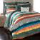 Lush Decor Bohemian Bedspread Orange, Turquoise (233.7x228.6cm)