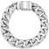 Montana Silversmiths Classic Western Small Cuban Link Bracelet - Silver