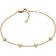 Fossil Sadie Trio Glitz Station Bracelet - Gold/Transparent