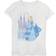 Disney Girl's Cinderella Birthday Princess Graphic T-shirt - White