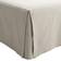 Borganäs Half Panama Valance Sheet Beige, Grey, White (200x140cm)