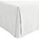 Borganäs Half Panama Valance Sheet Beige, Grey, White (200x140cm)