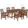 Walker Edison OW7SDB Patio Dining Set