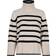 Neo Noir Fanning Stripe Knit Blouse - Sand