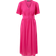 Pieces Tala Midi Dress - Beetroot Purple