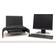 Mind Reader Metal Mesh Monitor Stand And Desk Organizer With Drawer 2-Pack