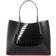 Christian Louboutin Cabarock Small Mock-Croc Spiked Shopper Tote Bag