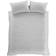 Catherine Lansfield Lennon Stripe Duvet Cover Natural, White (200x135cm)