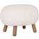 House Nordic Savona White Repose-pied 37cm