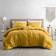 Modern Threads Elegant All Season Bedspread Gold (53.3x53.3cm)