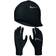 Nike Essential Running Hat And Glove Set W - Black, Female