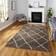 Think Rugs Scandi Berber G257 Red, Blue, Grey, Beige, White 160x220cm