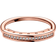 Pandora Signature ID Ring - Rose Gold/Transparent