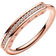 Pandora Signature ID Ring - Rose Gold/Transparent