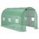 OutSunny Walk-In Polytunnel Greenhouse 3.5x2m Acciaio inossidabile Plastica