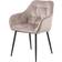 AC Design Furniture Bentley Carver Dusty Rose/Black Esszimmerstuhl 83cm 2Stk.