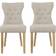 LPD Naples Beige Kitchen Chair 92cm 2pcs
