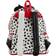 Loungefly Disney 101 Dalmatians Cruella De Villains Scene Mini Backpack - Black/Red/White