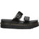 Dr. Martens Myles Brando Leather Buckle Slide Sandals - Black