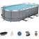 Bestway Power Steel Oval Metal Frame Pool 5.5x2.7x1.2 m