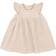 Copenhagen Colors Classic Crisp Poplin Dress w Embroidery - Soft Pink