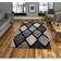 Think Rugs Noble House 9247 Yellow, Purple, Blue, Grey, Beige, Brown, Black 120X170cm
