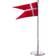 Nordahl Andersen Flag pole with engraved baptismal foot Dekorationsfigur