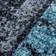 Homcom Geometric Black, White, Blue 160x230cm