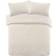 Brentfords Teddy Duvet Cover White, Pink, Grey (230x220cm)