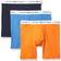 Tommy Hilfiger Cotton Classic Boxer Brief 3-pack - Tangerine/Light Blue/Navy