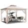 CBBPET Pop Up Gazebo with Mosquito Netting