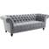 Birlea Chester Grey Sofa 220cm 3 Seater