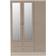 SECONIQUE Nevada Oak Wardrobe 116x182.5cm