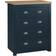 Birlea Highgate Navy/Oak Chest of Drawer 79x94cm