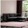 Very Clair Black Sofa 204cm 2 Seater