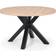 Julian Bowen Berwick Oak/Black Dining Table 120cm