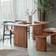 Gallery Direct Acacia Natural Dining Table 100x180cm