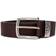 Emporio Armani Leather Belt with Logo Buckle